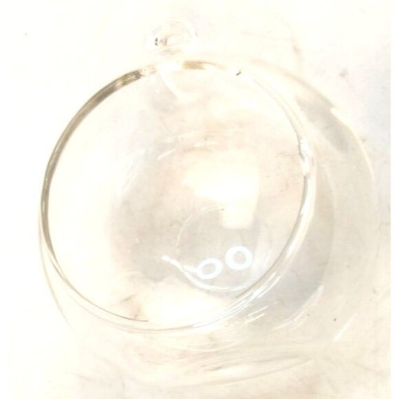 Clear Glass Hanging Ball, Orbs, Ornaments With Jute Twine For Decor Set Of 3 - Picture 3 of 12